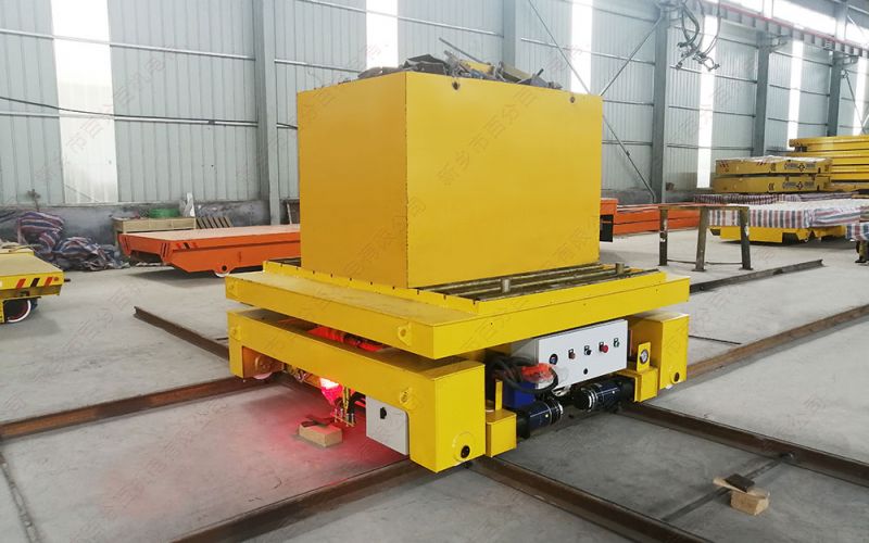 交叉軌道RGV小車是一種有效、穩(wěn)定、靈活的工廠轉(zhuǎn)運工具